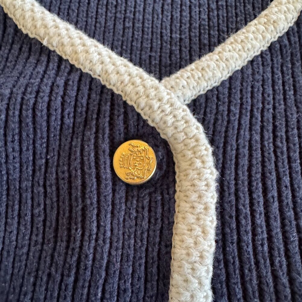 Abercrombie & Fitch Mara Button-Up Sweater Vest - Picture 3 of 7
